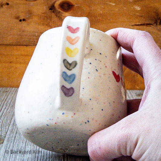 Rainbow Funfetti Mug SECOND by Taylor