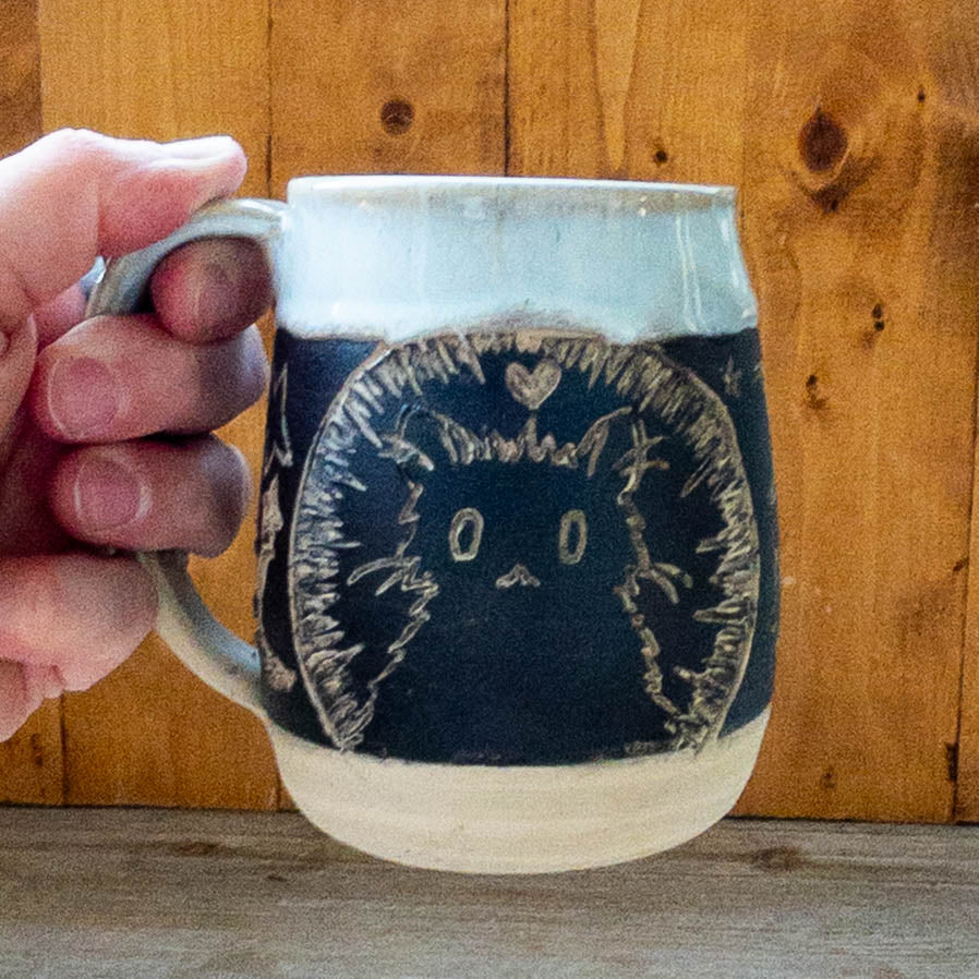Stars and Cat Mug - Taylor