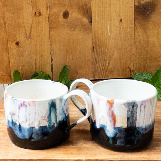 Rainbow Drip Mug - Sophie