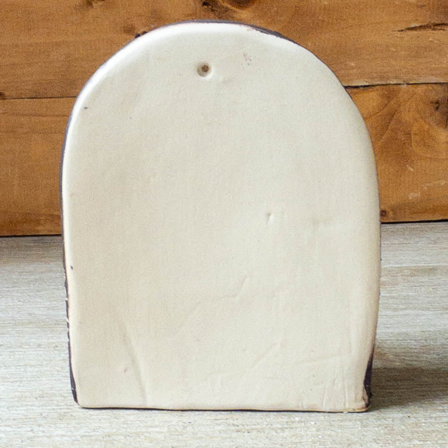 Large Brown Hanging Cat Shrine/Shelf - Taylor
