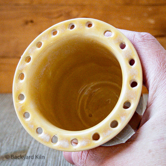 Yellow Earring Holder - Taylor