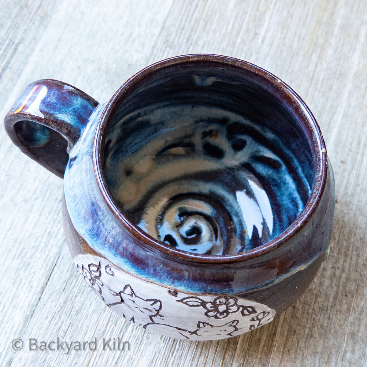 2 Cats Cauldron Mug by Taylor