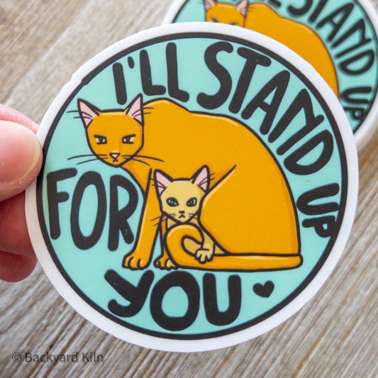 I’ll Stand Up for You Fundraiser Sticker by Taylor