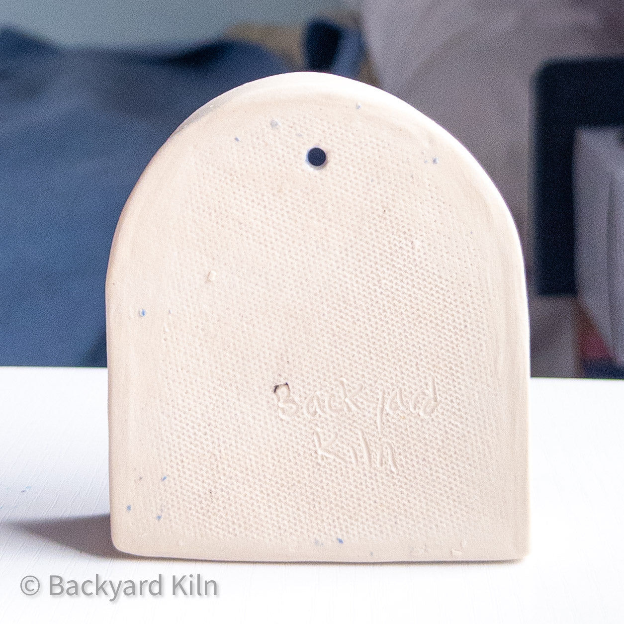 Small Blue Hanging Cat Shrine/Shelf - Taylor
