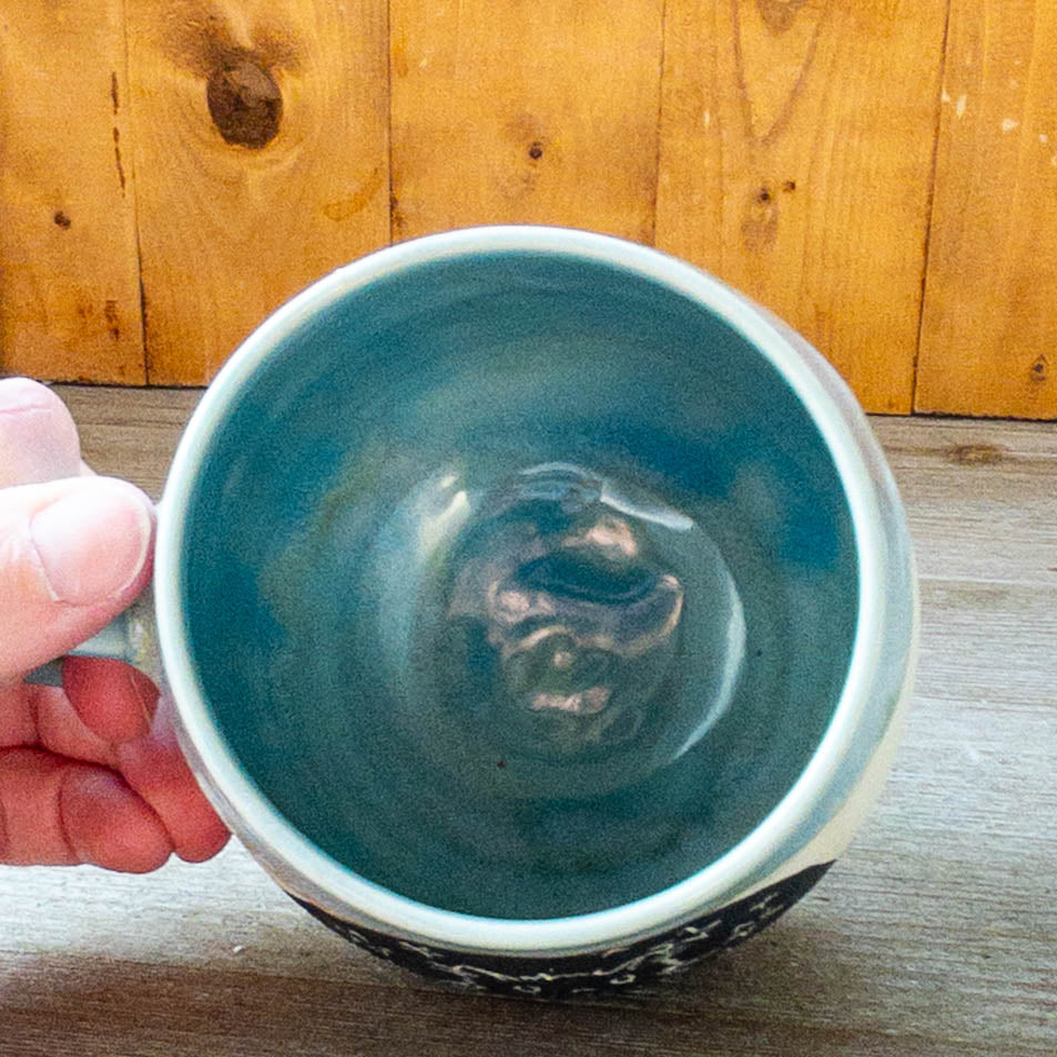 Fundraiser “Let Them Eat Teslas” Cat Mug SECOND - Taylor