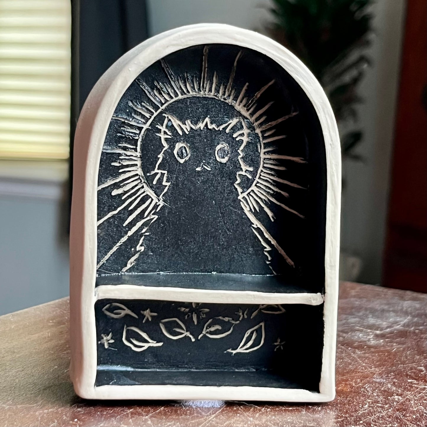 Mini Cat Shrine/Shelf - Taylor