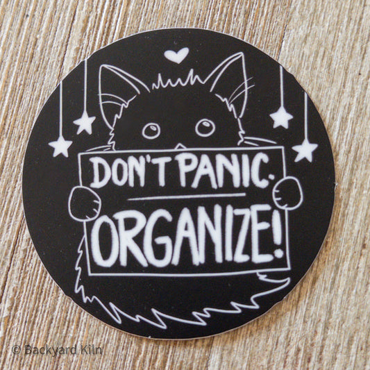 Don’t Panic: Organize! Fundraiser Sticker by Taylor