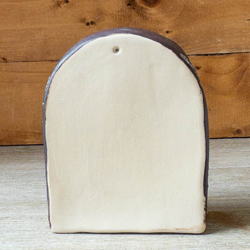Large Brown Hanging Cat Shrine/Shelf - Taylor