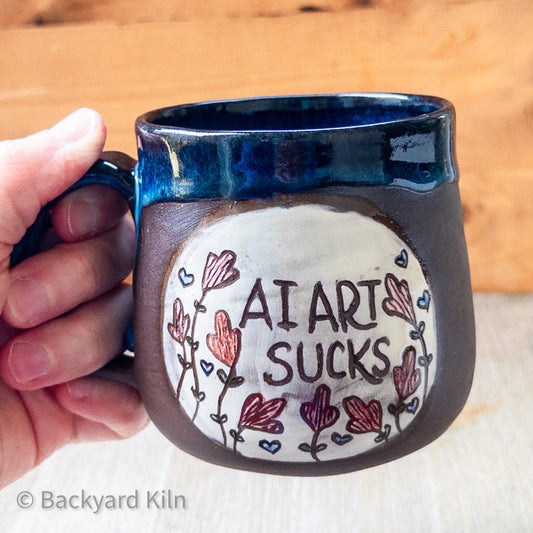 AI Art Sucks Mug 1 by Taylor