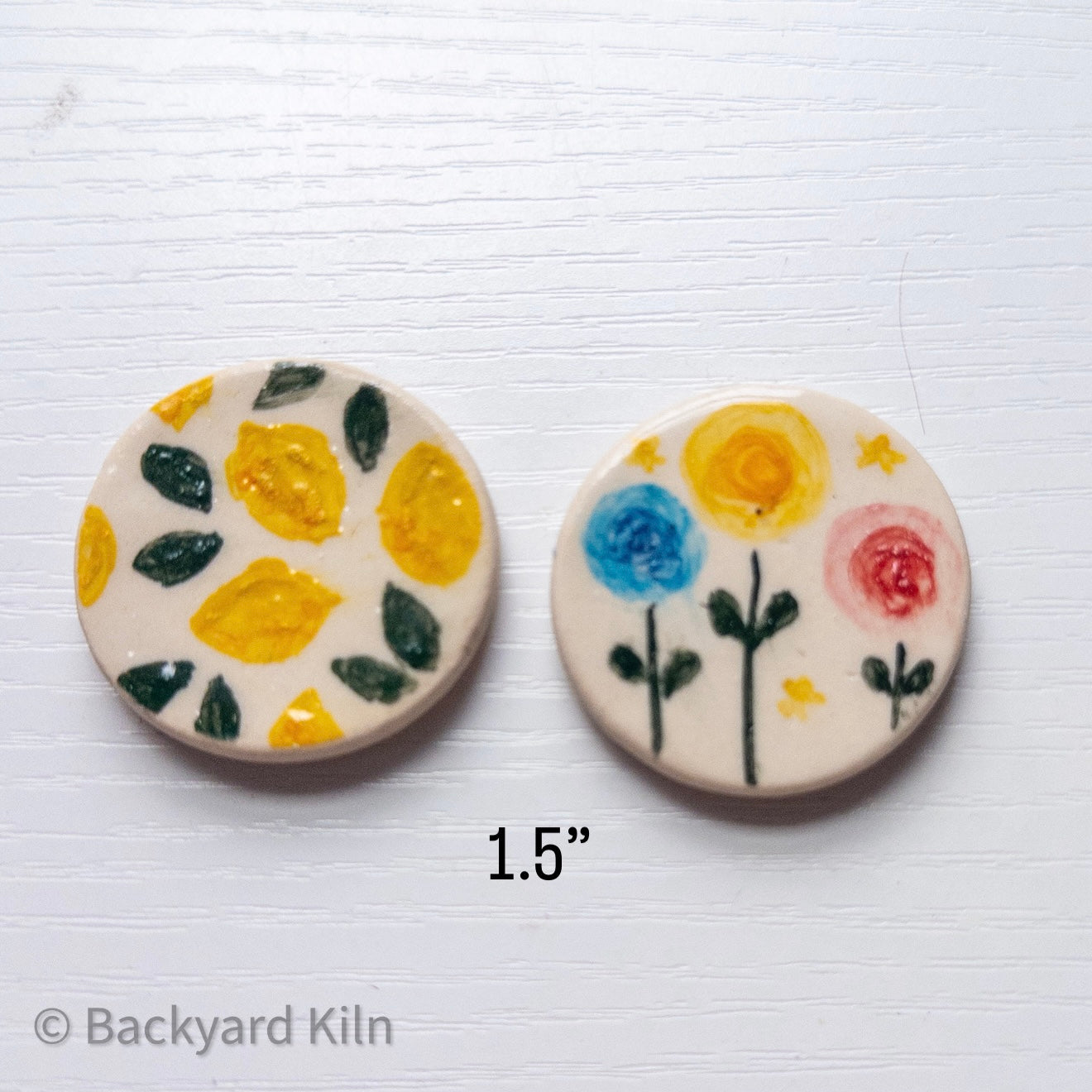 Flowers and Fruits Magnets by Taylor