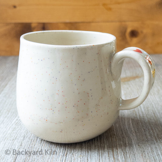 Rainbow Hearts Funfetti Mug #9 by Taylor