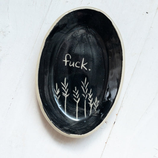 Small “Fuck” Tray - Taylor