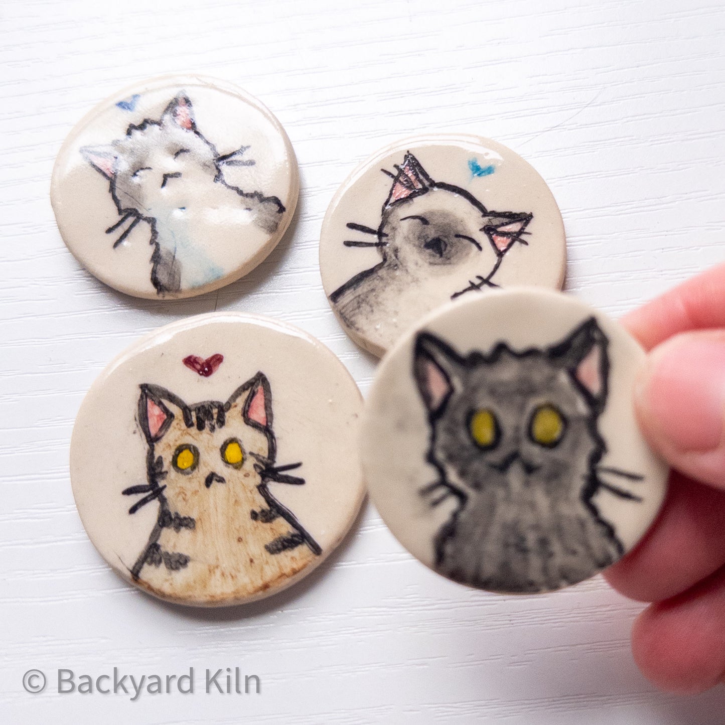 Cat Magnets by Taylor
