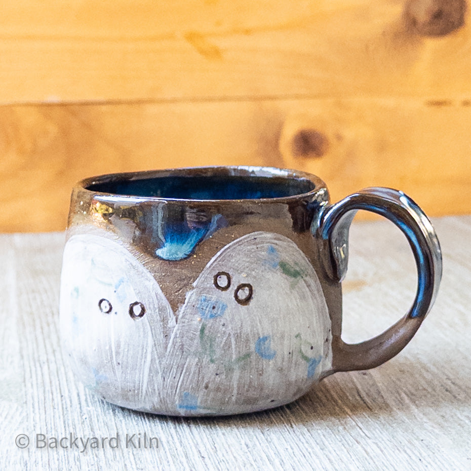 Floral Sheets Ghost Mini Mug, by Taylor
