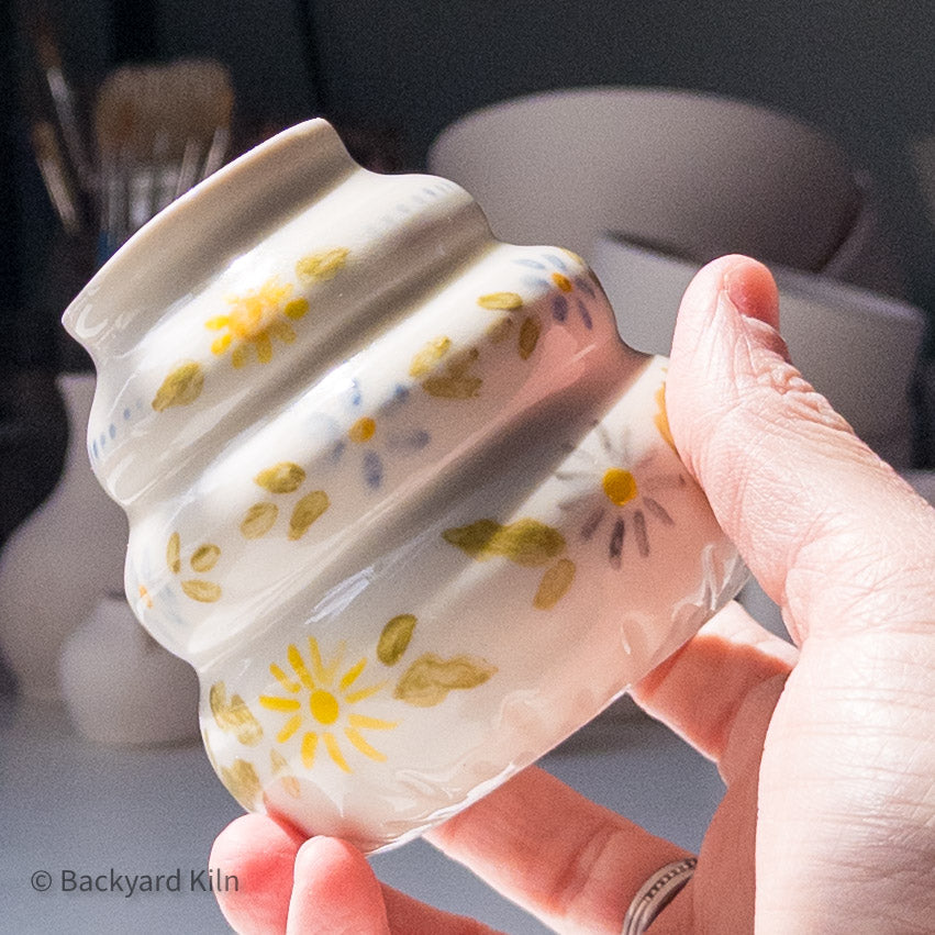 Large Scandi Bubble Bud Vase - Taylor