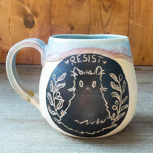 Fundraiser “RESIST” Cat Mug #1 - Taylor