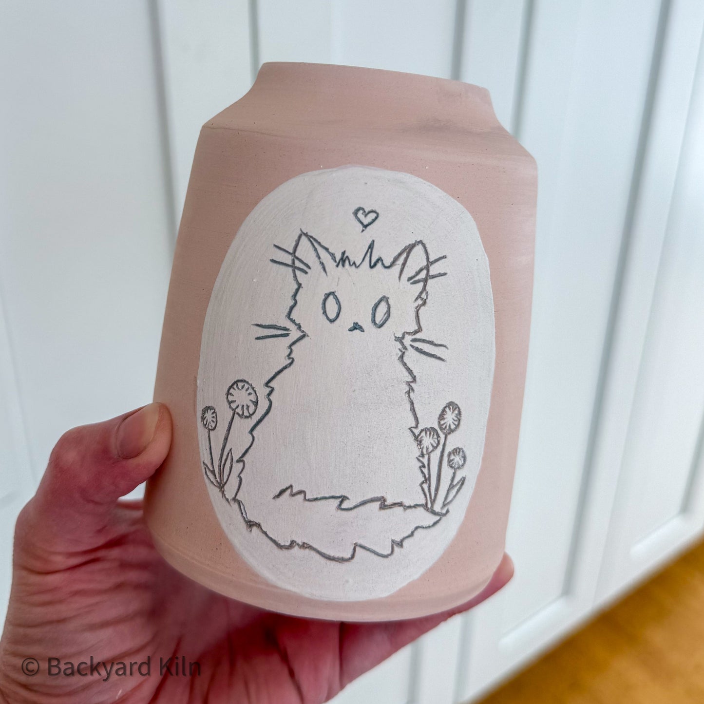 Custom Cat Vase #1 - Taylor