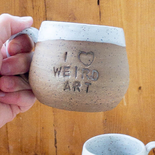 I Heart Weird Art 11 oz Mug - Taylor