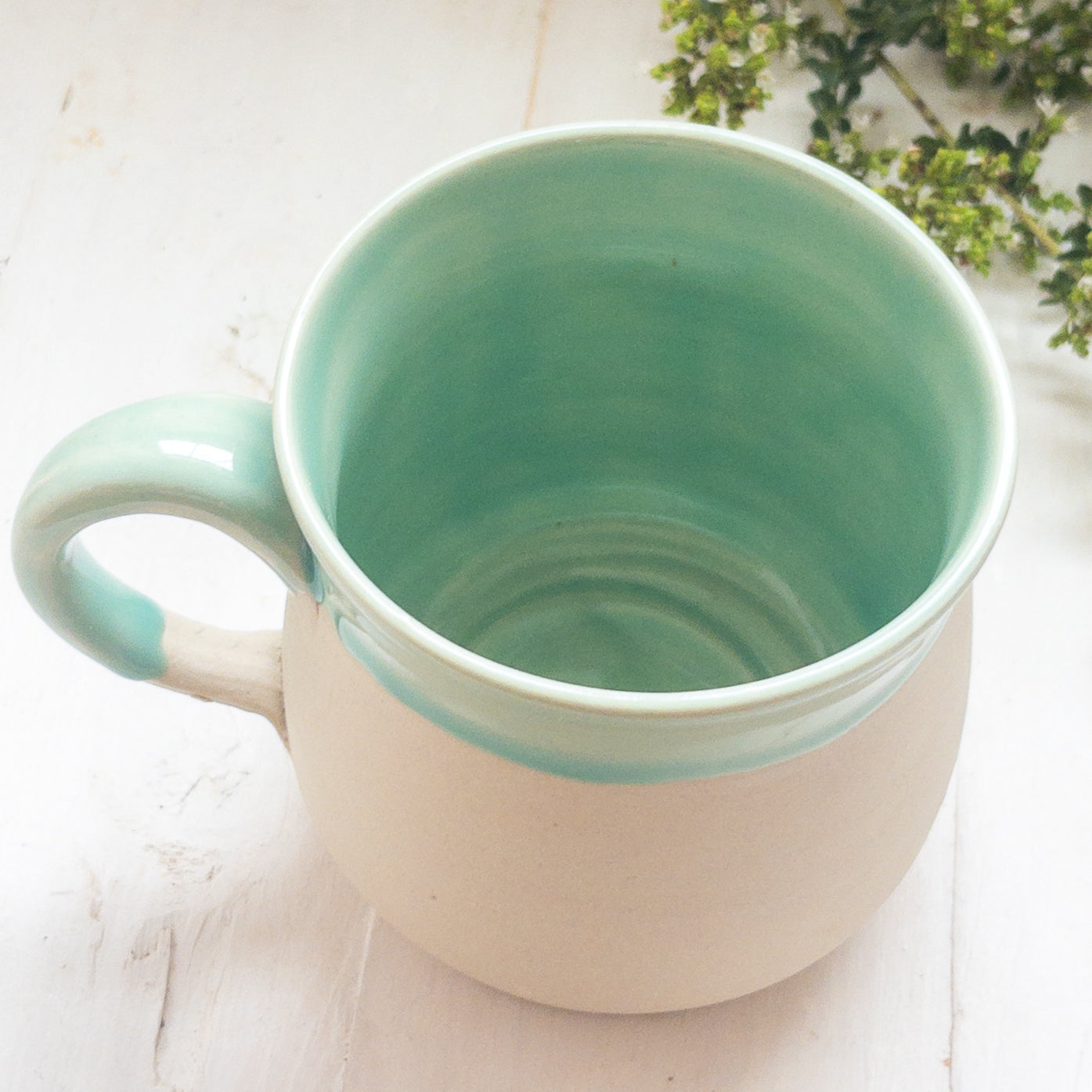 16 oz Green FEMME Flower Mug - Taylor