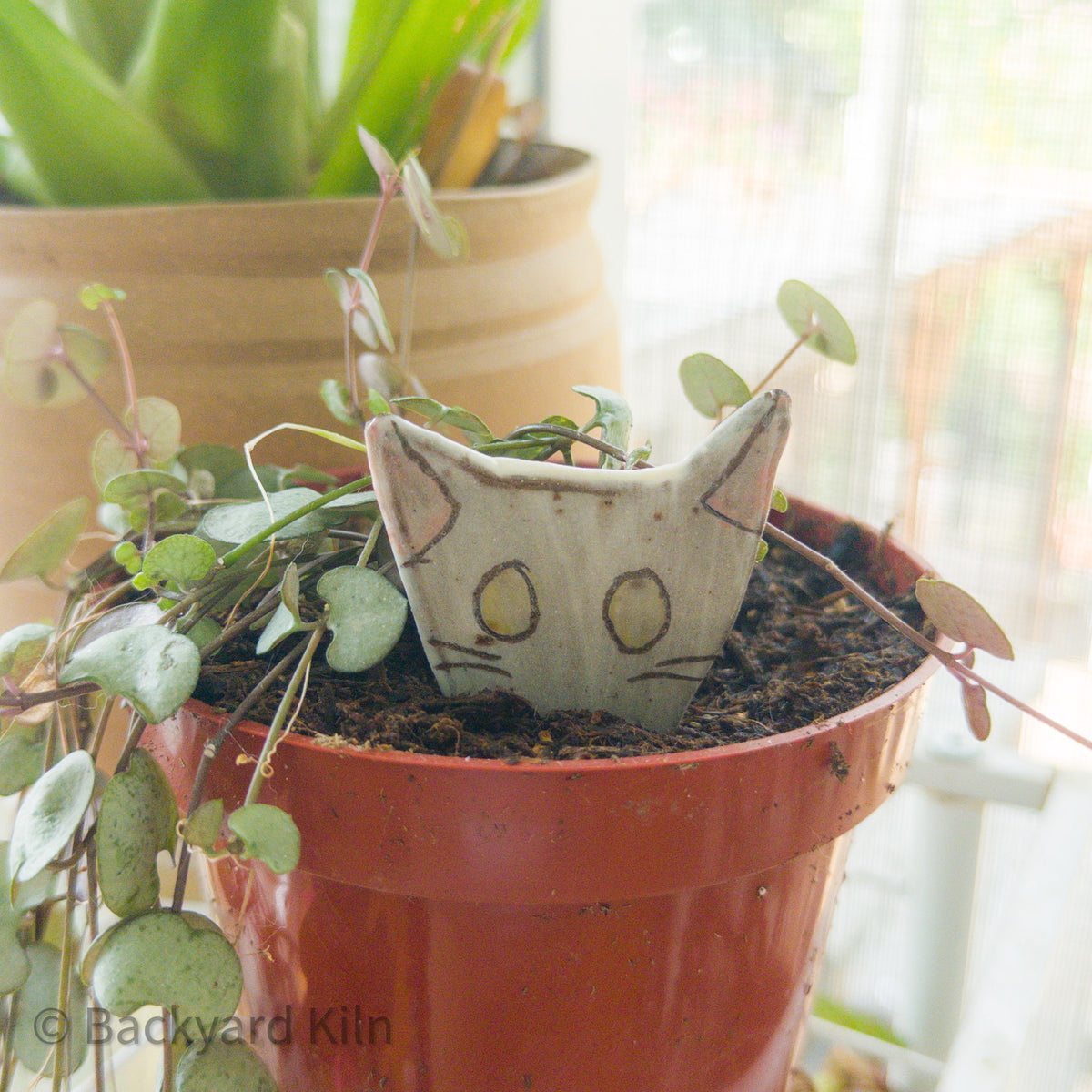 Cat Peeking Stakes by Taylor