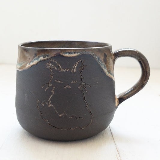 9 oz Dark Cat Mug - Taylor