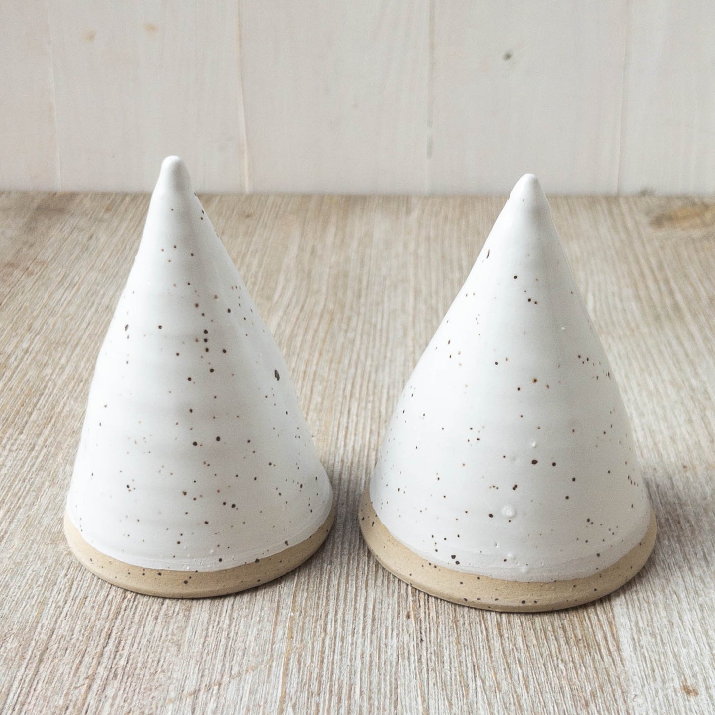 White Ceramic Christmas Trees  - Taylor