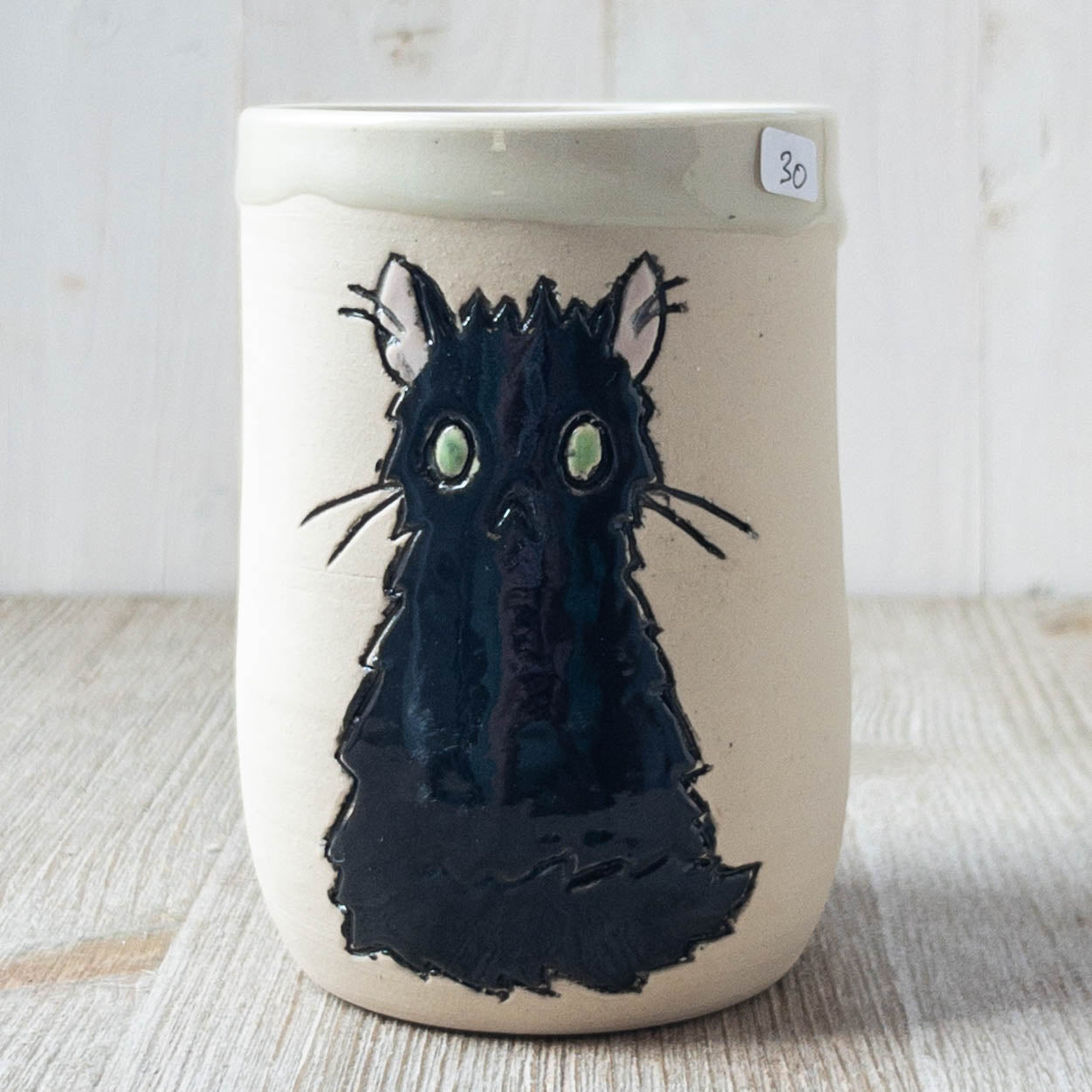 Black Cat Tumbler #1 - Taylor