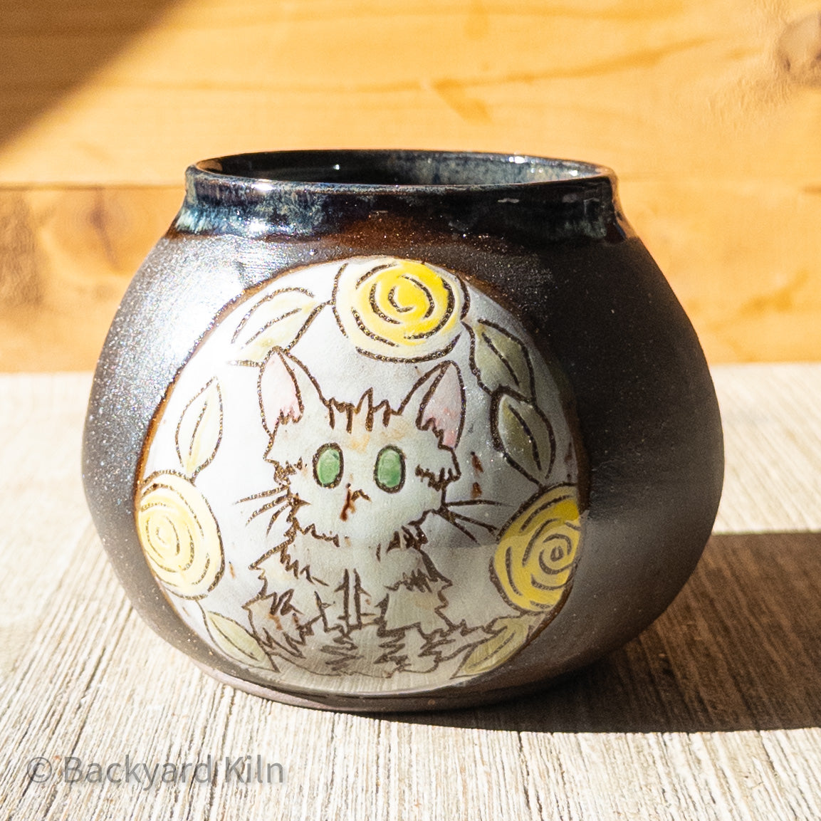 Fundraiser Cat Vase: Emmy 1 by Taylor