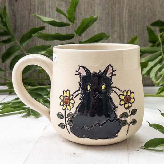 13 oz Black Cat Mug - Taylor