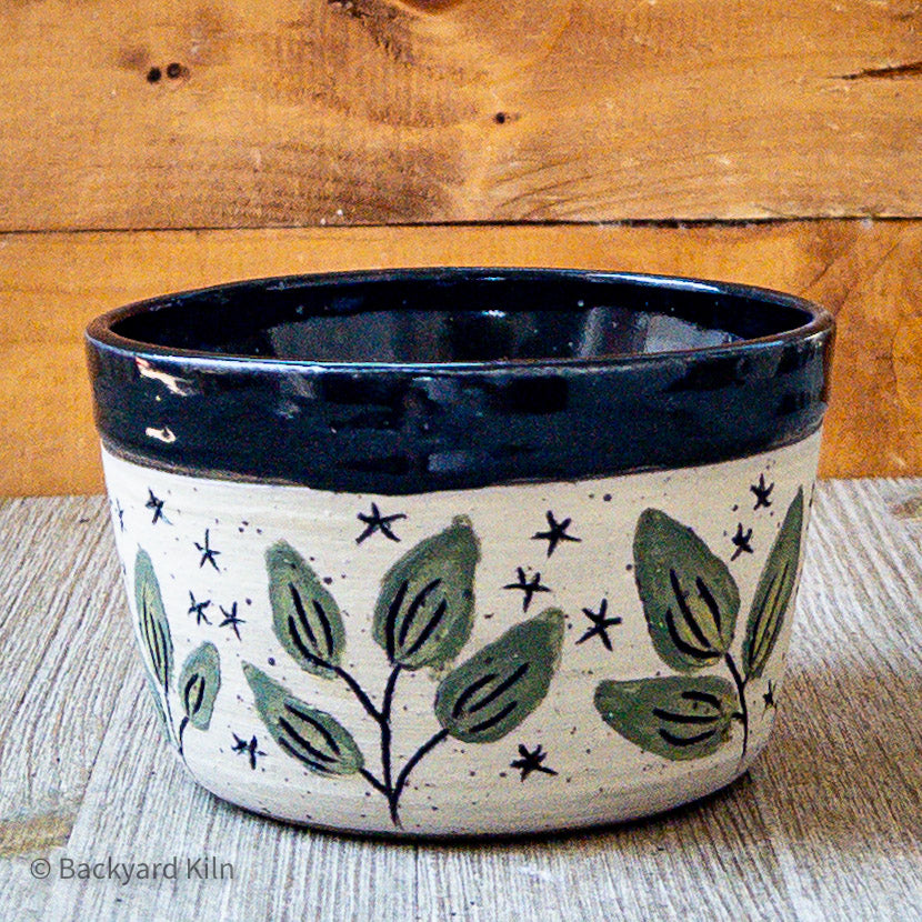 Leaf-Carved Bowl by Taylor