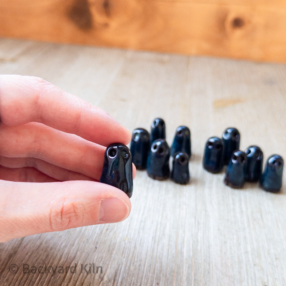 Mini Dark Blue Ghosts Assorted by Taylor