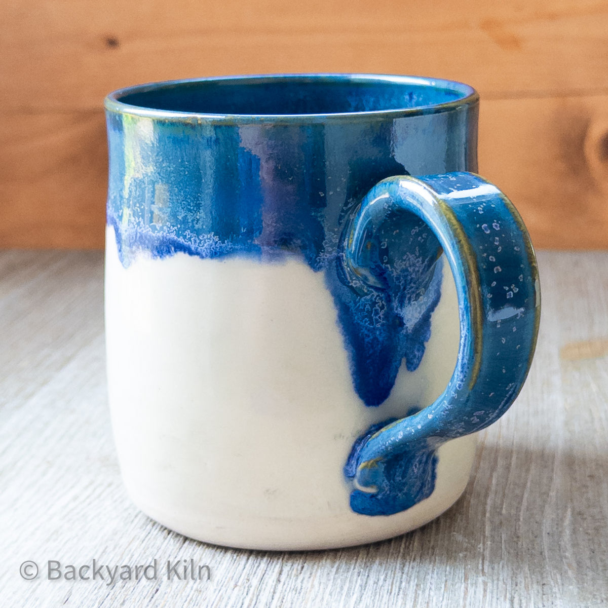 One Eye Pirate Cat Mug by Taylor (White)