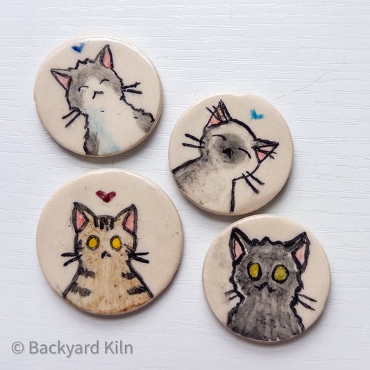 Cat Magnets by Taylor