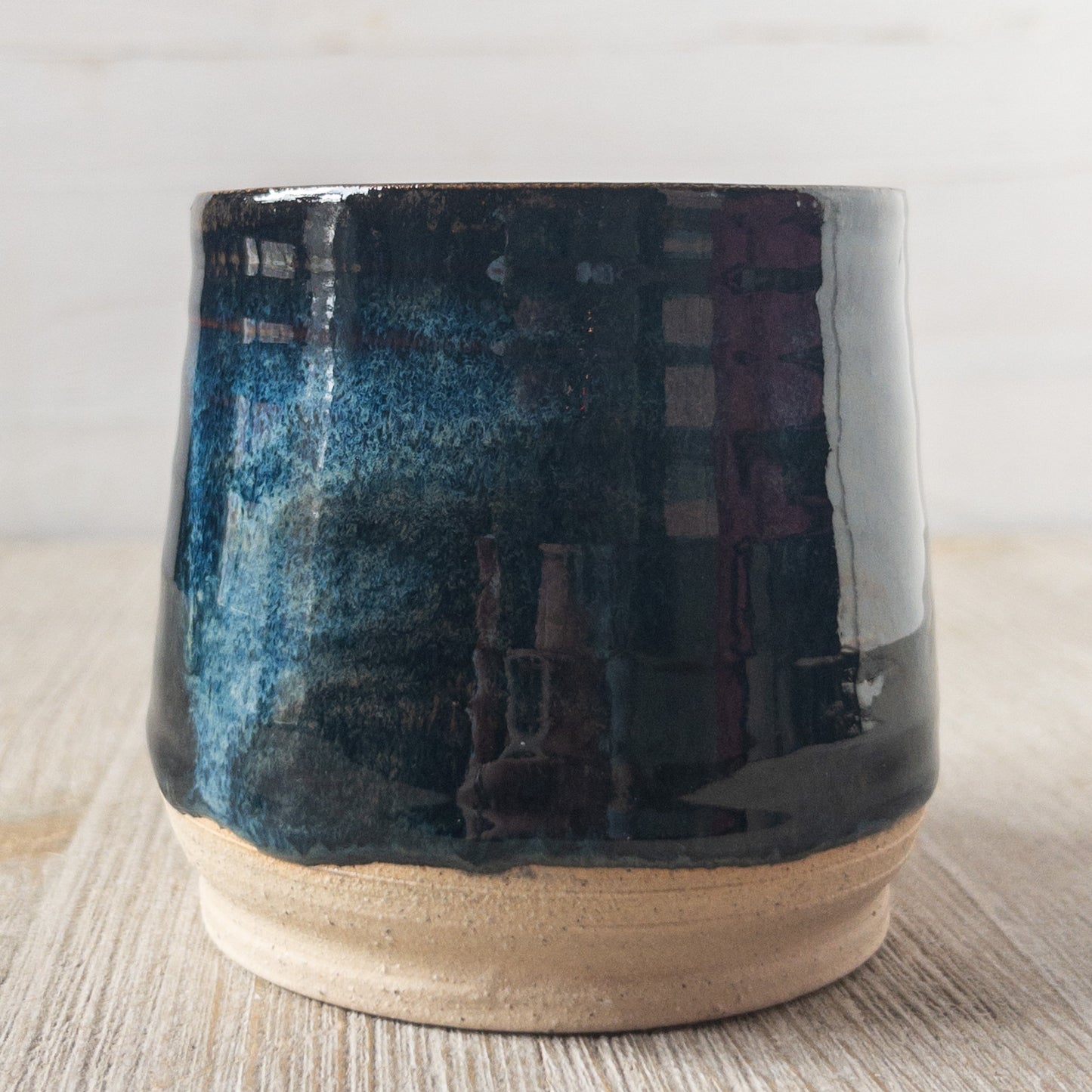 8 oz Small Blue Mug - Taylor