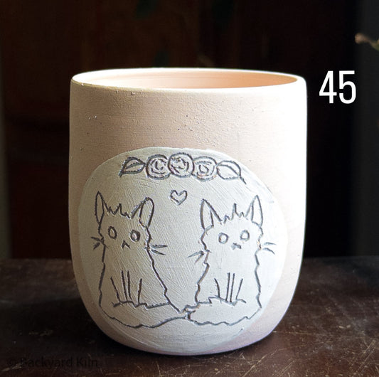 Custom 2 Cats Tumbler #45 - by Taylor