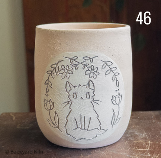 Custom Cat Tumbler #46 - by Taylor