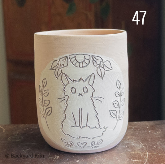 Custom Cat Tumbler #47 - by Taylor