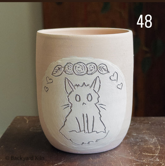 Custom Cat Tumbler #48 - by Taylor