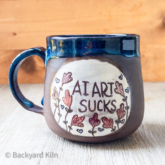 AI Art Sucks Mug 1 by Taylor