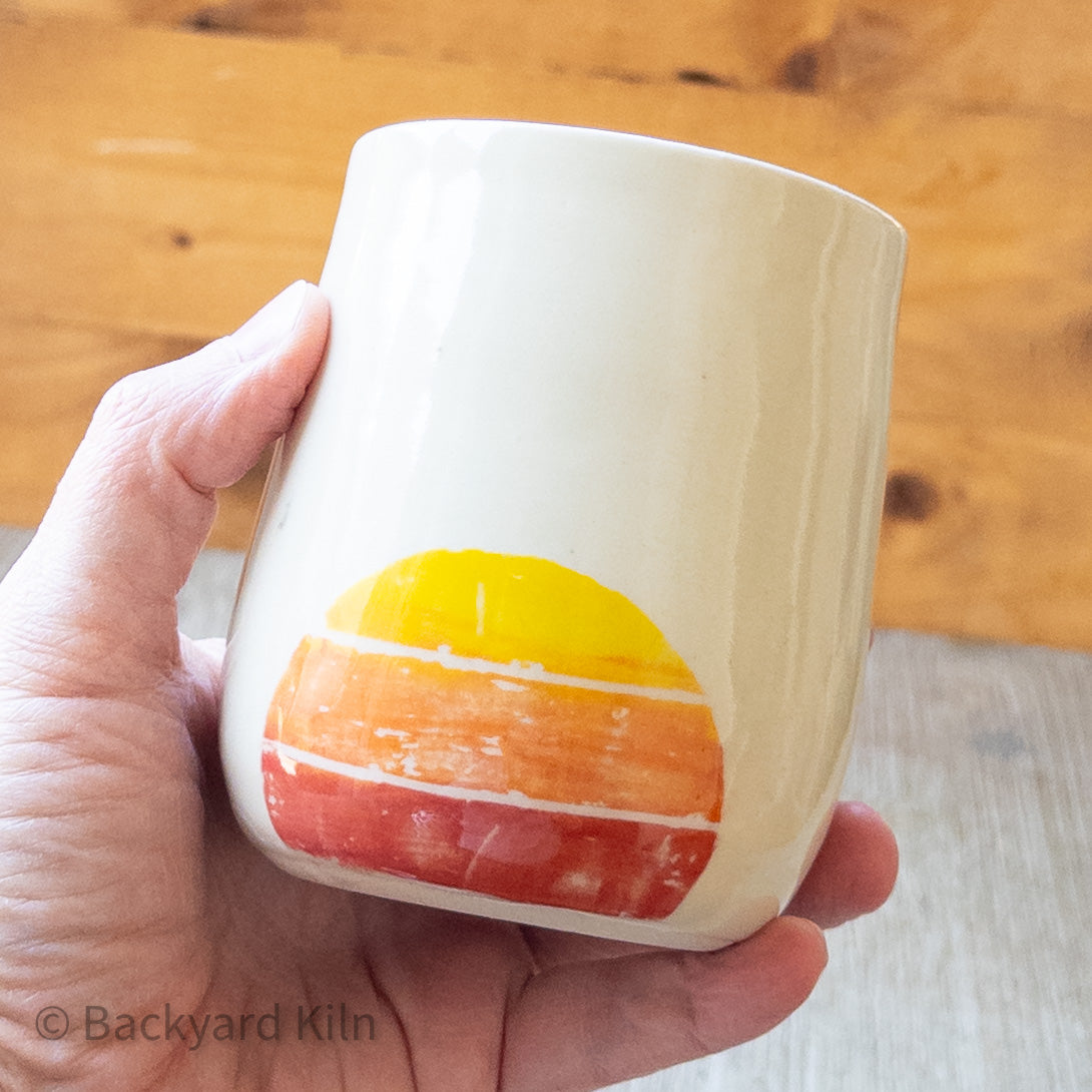 Printed Sunset Tumbler 1 - Taylor