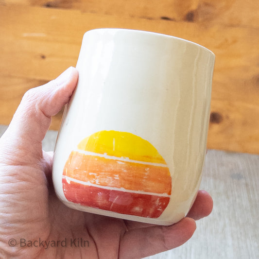 Printed Sunset Tumbler 1 - Taylor