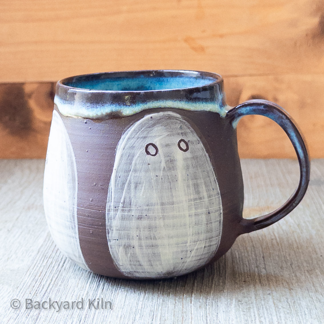 Lg Ghost Mug, Cloud Glaze by Taylor