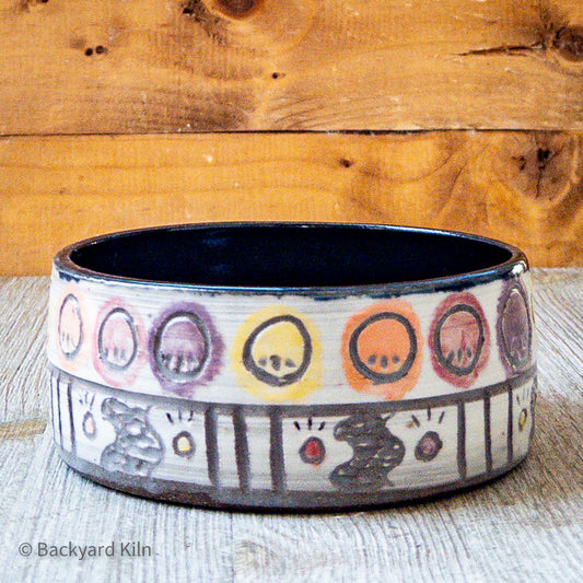 Carved Pet Bowl by Taylor