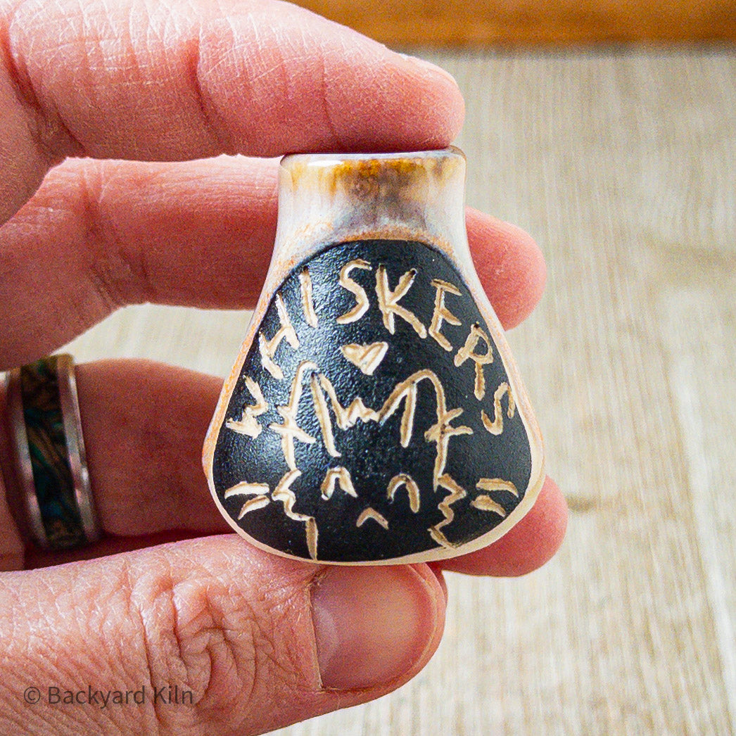 Tan Mini Flow Cat Whiskers Vase by Taylor