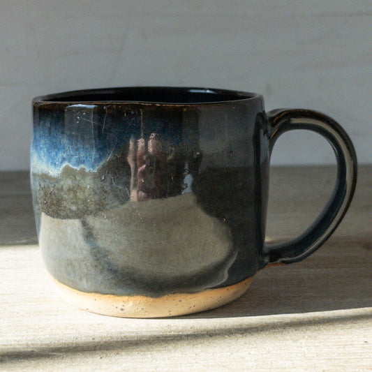 8-10 oz Blue Waterfall Mugs - Taylor