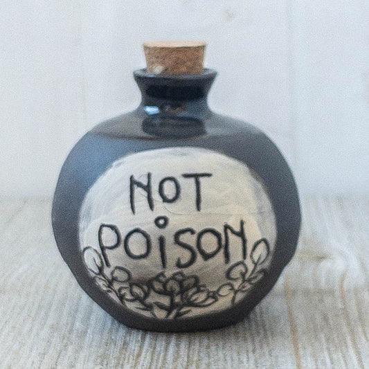 Not Poison Bottle/Inkwell/Pill Jar - Taylor