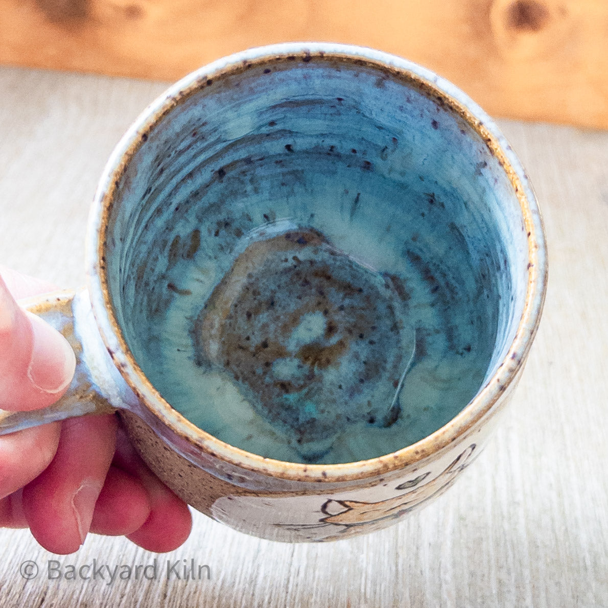 Orange Tabby Cat Mug by Taylor (Speckle)