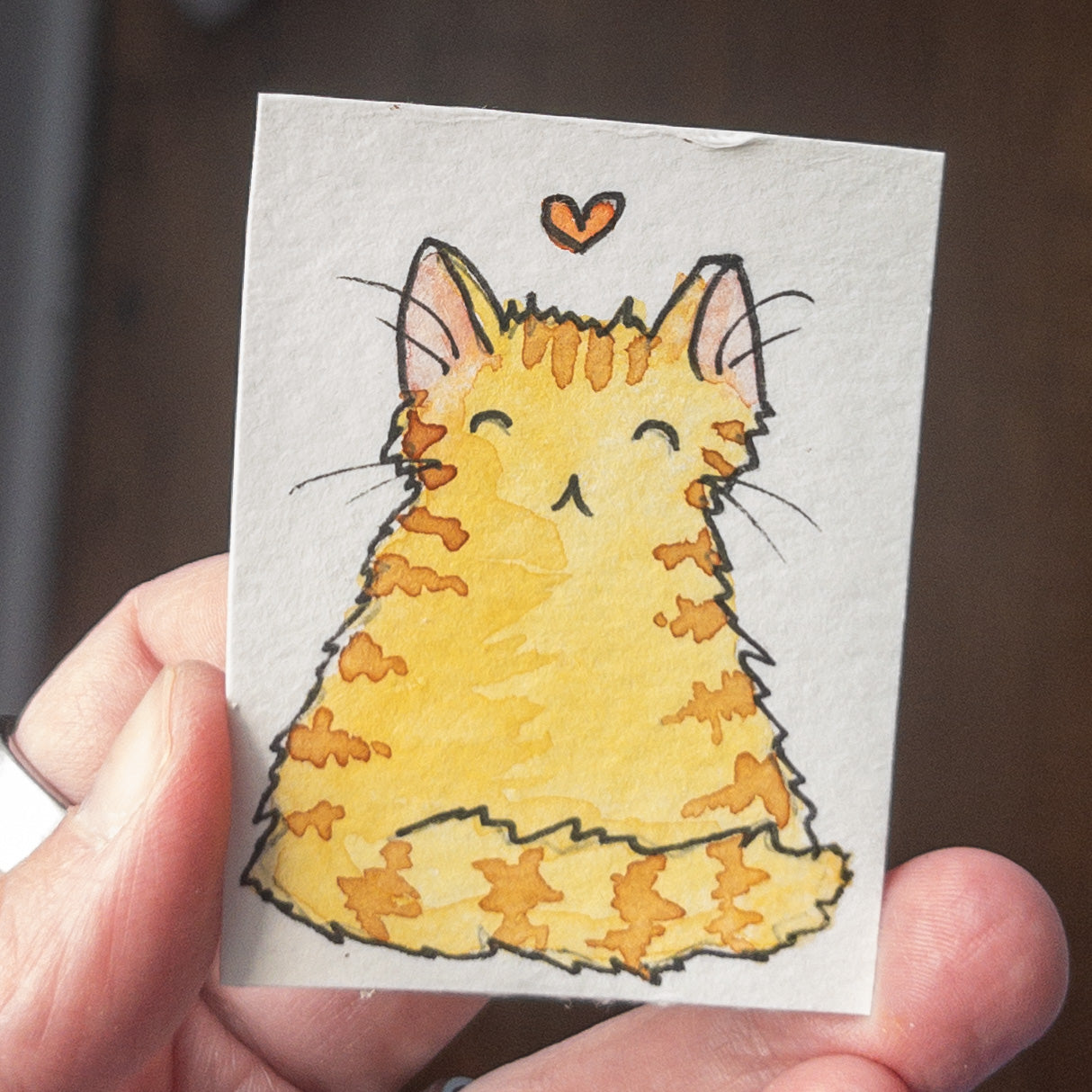 Custom Mini Cat Portrait