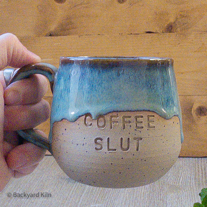 Blue Coffee Slut Mug SECOND - Taylor