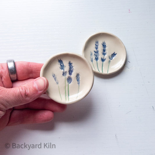Lavender Trinket Dishes - Taylor